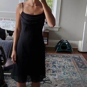 JUMP brand Black Cowl Neck Dress